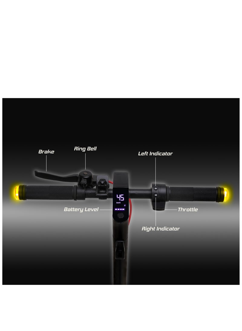 MYTOYS - MT750 High Speed Electric Scooter With Flashing Turn Signals 350W Brushless Motor Three Speed Modes - Image 1