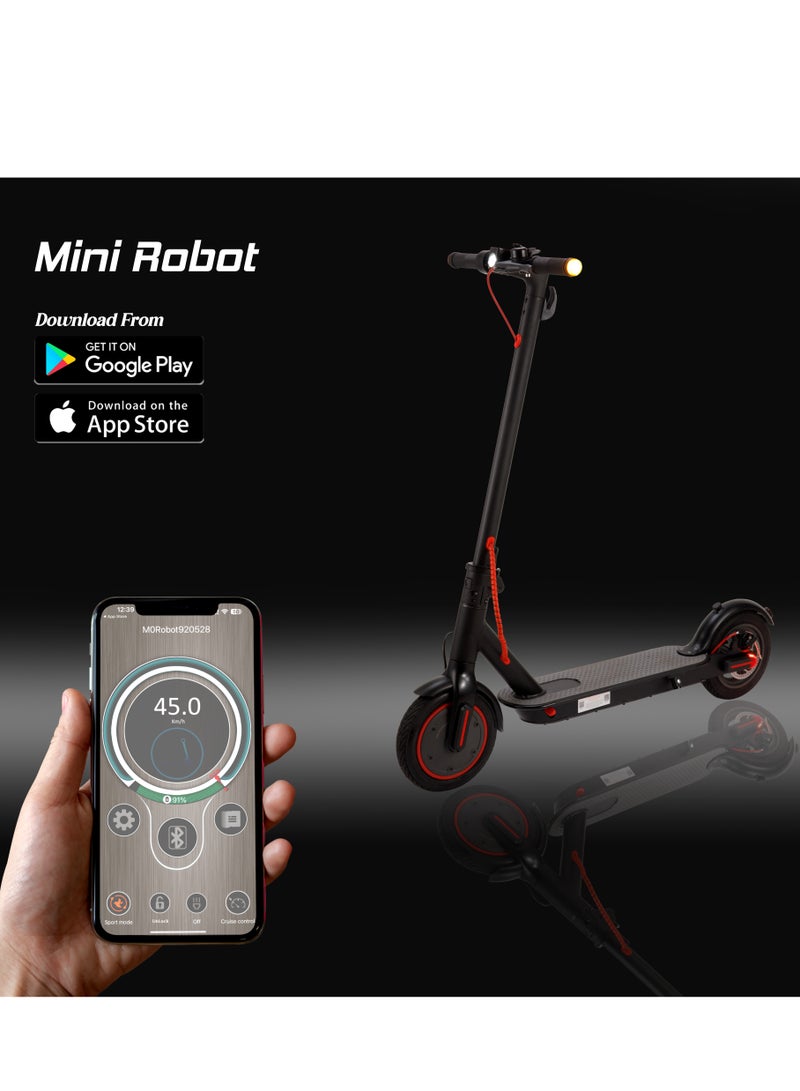 MYTOYS - MT750 High Speed Electric Scooter With Flashing Turn Signals 350W Brushless Motor Three Speed Modes - Image 1