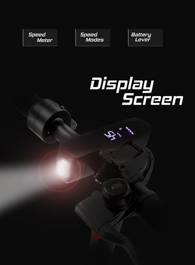 MYTOYS MT750 High Speed Electric Scooter, Super Fast 45km/h Speed, 350W Brushless Motor, Upgraded Battery, Flashing Lights Turn Signals, App control, Cruise Mode With free Helmet and Reflective Vest - Image 5