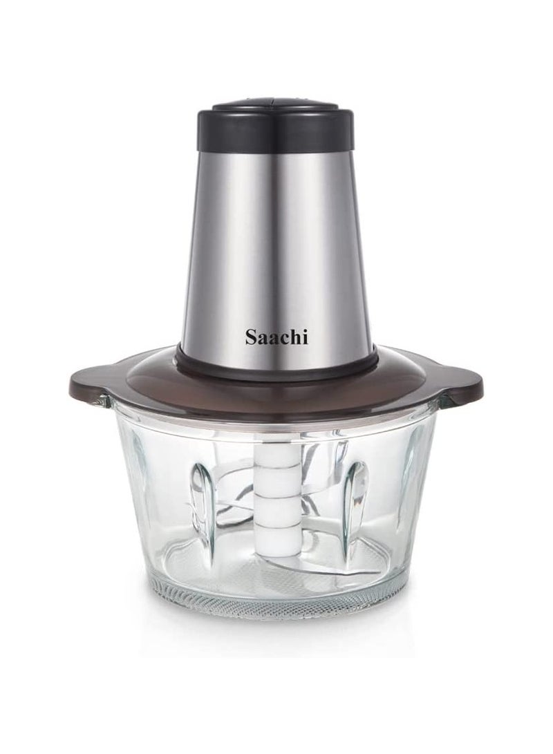 ساتشي Saachi Electric Chopper 2L 350W - NL-CH-566 2 L 350 W NL-CH-566 SILVER - Image 1