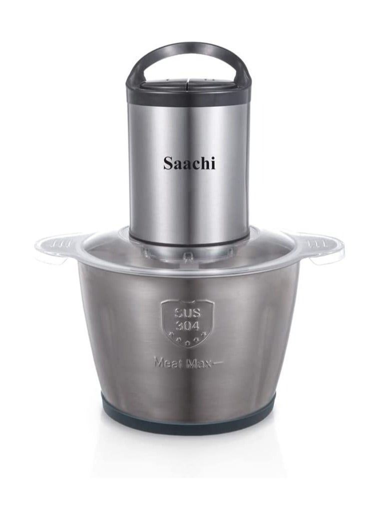 ساتشي مفرمة كهربائية 350 وات NL-CH-567S فضي - Image 1