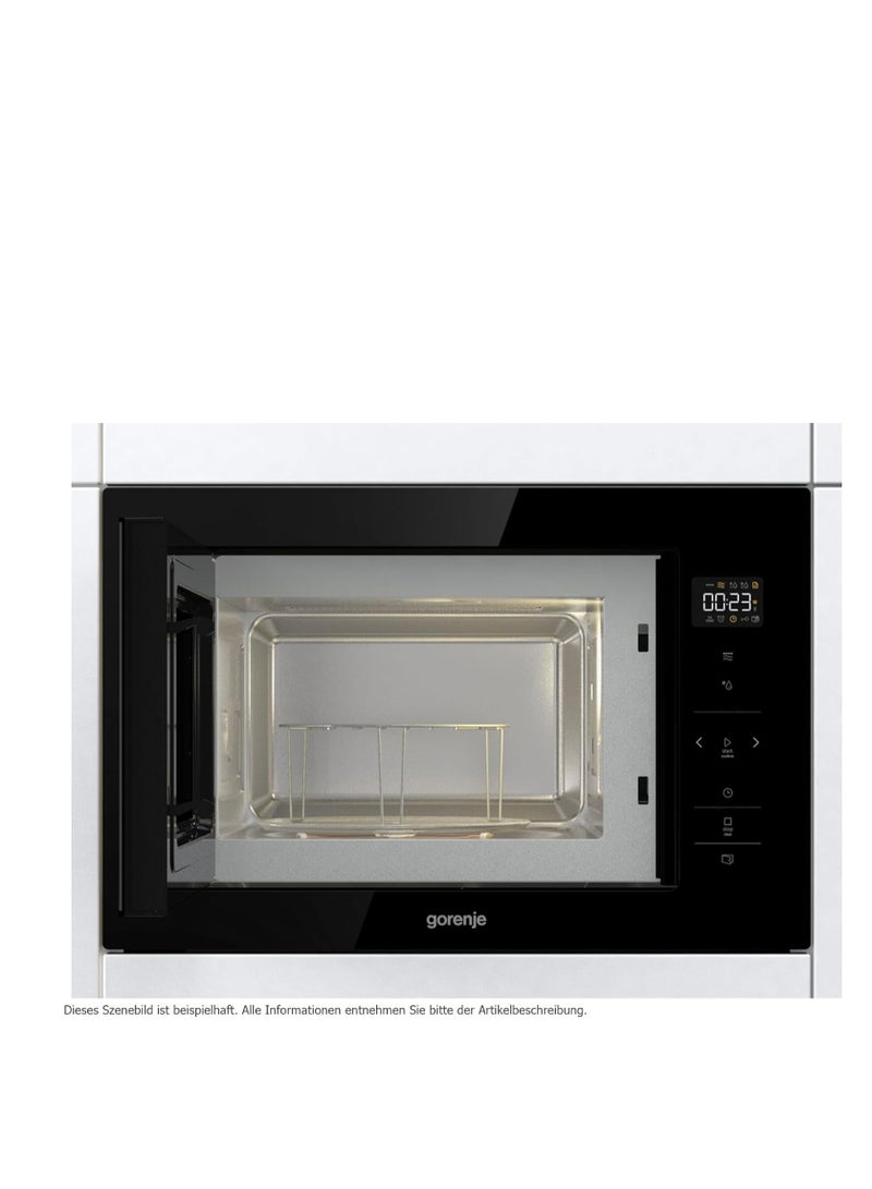 Gorenje - Built In Microwave Oven With Grill Touch Control 1450  Watt Five Levels Of Power BM251SG2BG Black - Image 1