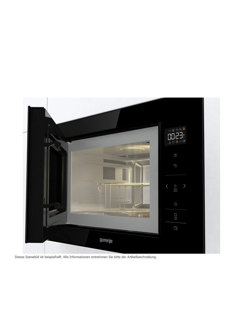 Gorenje - Built In Microwave Oven With Grill Touch Control 1450  Watt Five Levels Of Power BM251SG2BG Black - Image 1
