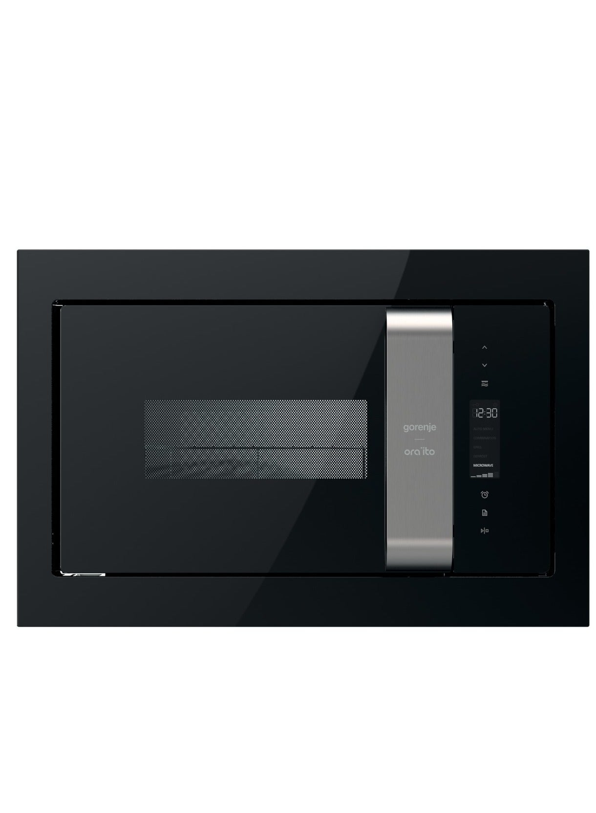Built in Microwave oven with grill Capacity 23 Liter 900W Stainless steel Touch Control 23 L 1400 W BM235ORAB Black