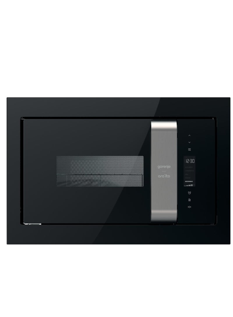 Gorenje Built in Microwave oven with grill Capacity 23 Liter 900W Stainless steel Touch Control 23 L 1400 W BM235ORAB Black - Image 1
