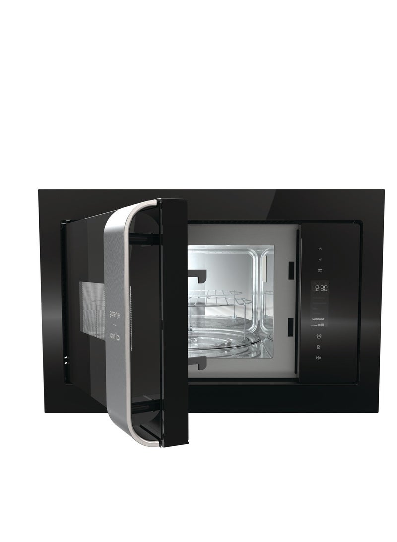 Gorenje Built in Microwave oven with grill Capacity 23 Liter 900W Stainless steel Touch Control 23 L 1400 W BM235ORAB Black - Image 2
