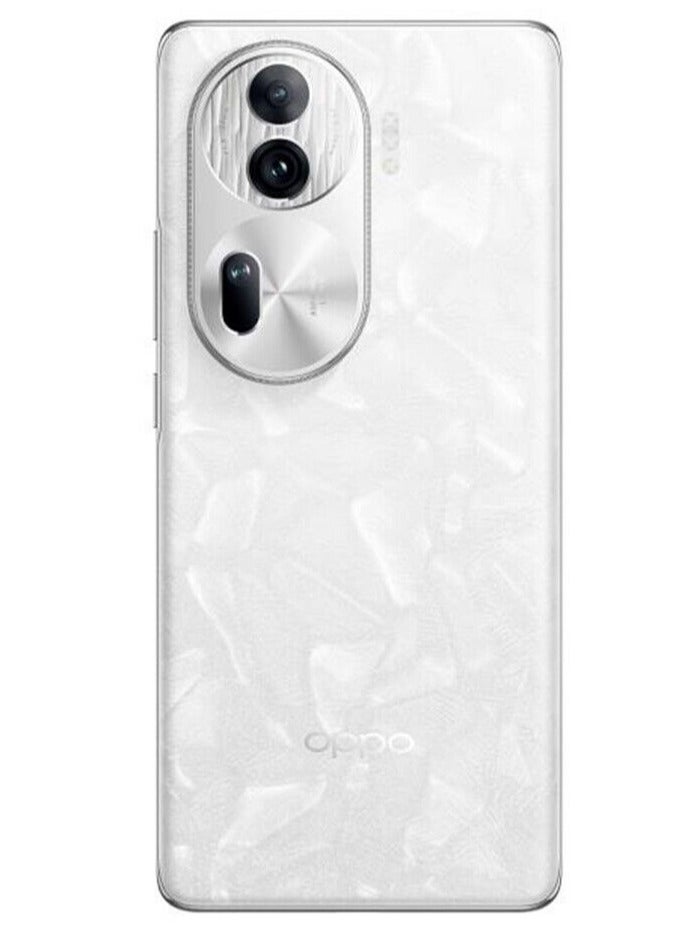 أوبو هاتف Reno 11 Pro بسعة 12 جيجابايت + 256 جيجابايت، إصدار صيني فضي 5G  - Image 2
