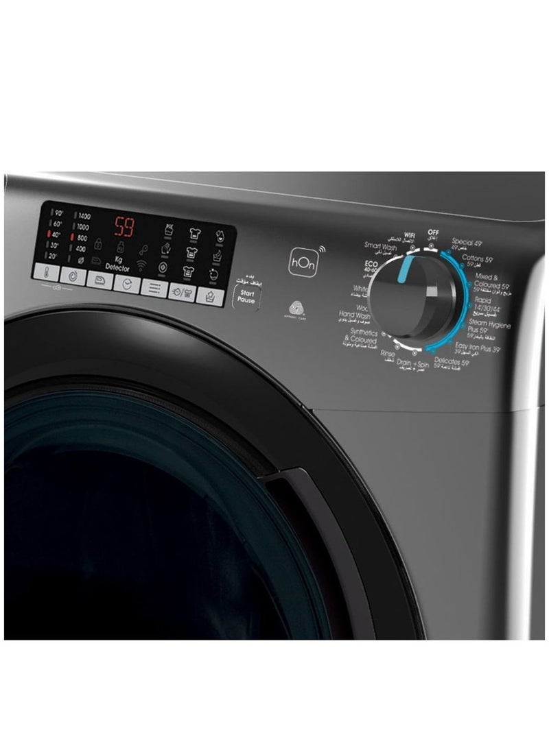 CANDY SmartPro Inverter Washer 10 kg CSO4106TWMBR-19 Anthracite - Image 3