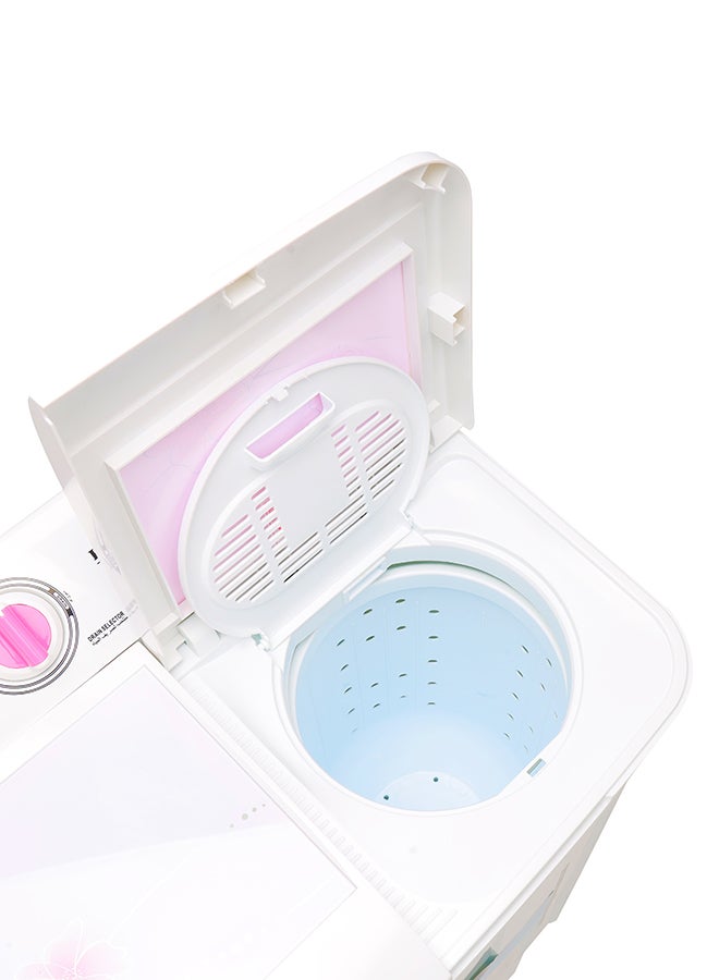 Semi-Automatic Washing Machine 7.55 L KNSWM6124 White