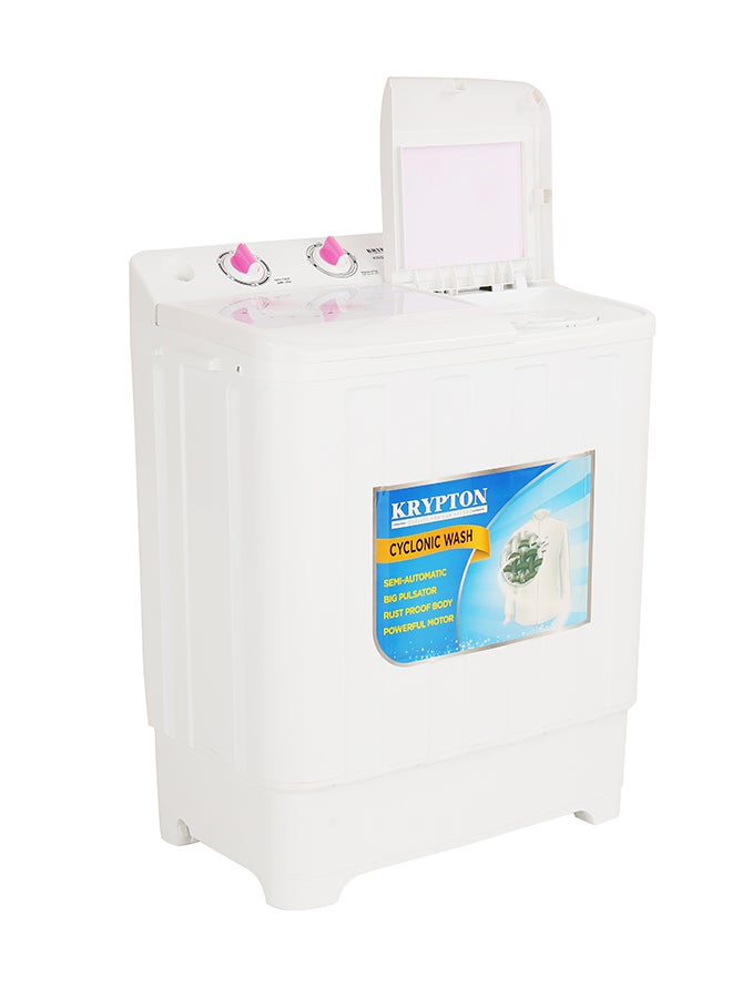 Semi-Automatic Washing Machine 7.55 L KNSWM6124 White