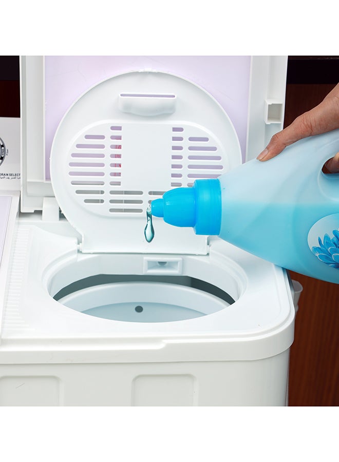 Semi-Automatic Washing Machine 7.55 L KNSWM6124 White