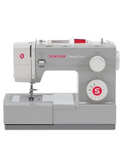 سينجر 4411 Heavy Duty Sewing Machine Used 4411 White  - Image 1
