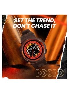 Amazfit Amazfit Active Edge Smart Watch with Stylish Rugged Sport & Fitness Design, GPS, AI Health Coach for Gym, Outdoor, Workouts & Exercise, 16 Days Battery, 10 ATM Water resistant. BLACK  - Image 3