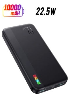 JOYROOM 10000 mAh JR-QP194/195/196 Dazzling Series 22.5W Power Bank Black  - Image 1