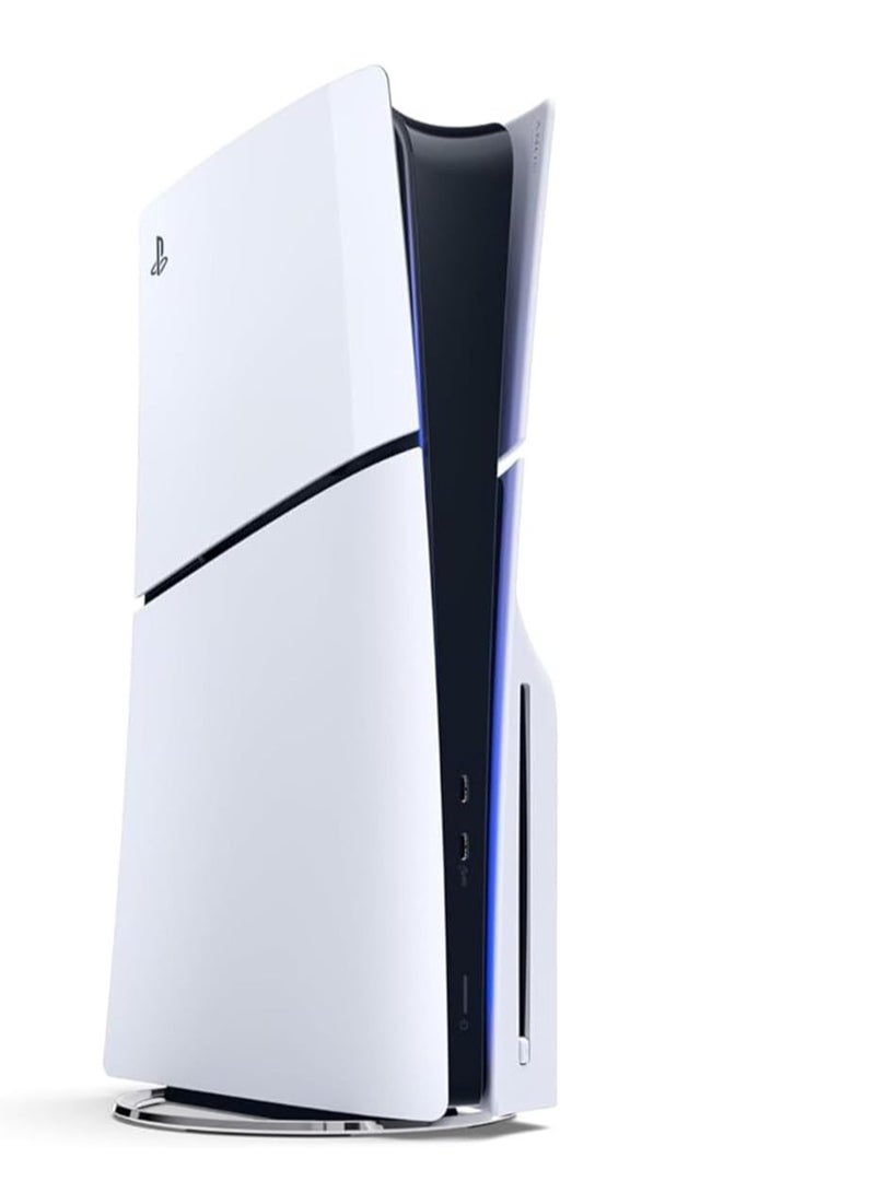 جهاز PlayStation 5 نسخة القرص (النسخة الرسمية للمملكة العربية السعودية) مع وحدة تحكم إضافية DualSense ولعبتي Gran Turismo 7 و Grand Theft Auto V.