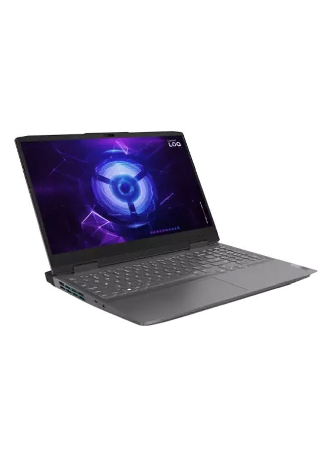 Lenovo - LOQ 15IRH8 (Upgraded Version) Laptop 15.6 Inch FHD, Intel Core I5-12450H/ 8GB RAM/ 512GB SSD/ NVIDIA GeForce RTX 2050 4GB GDDR6/ DOS - English/Arabic Storm Grey - Image 1
