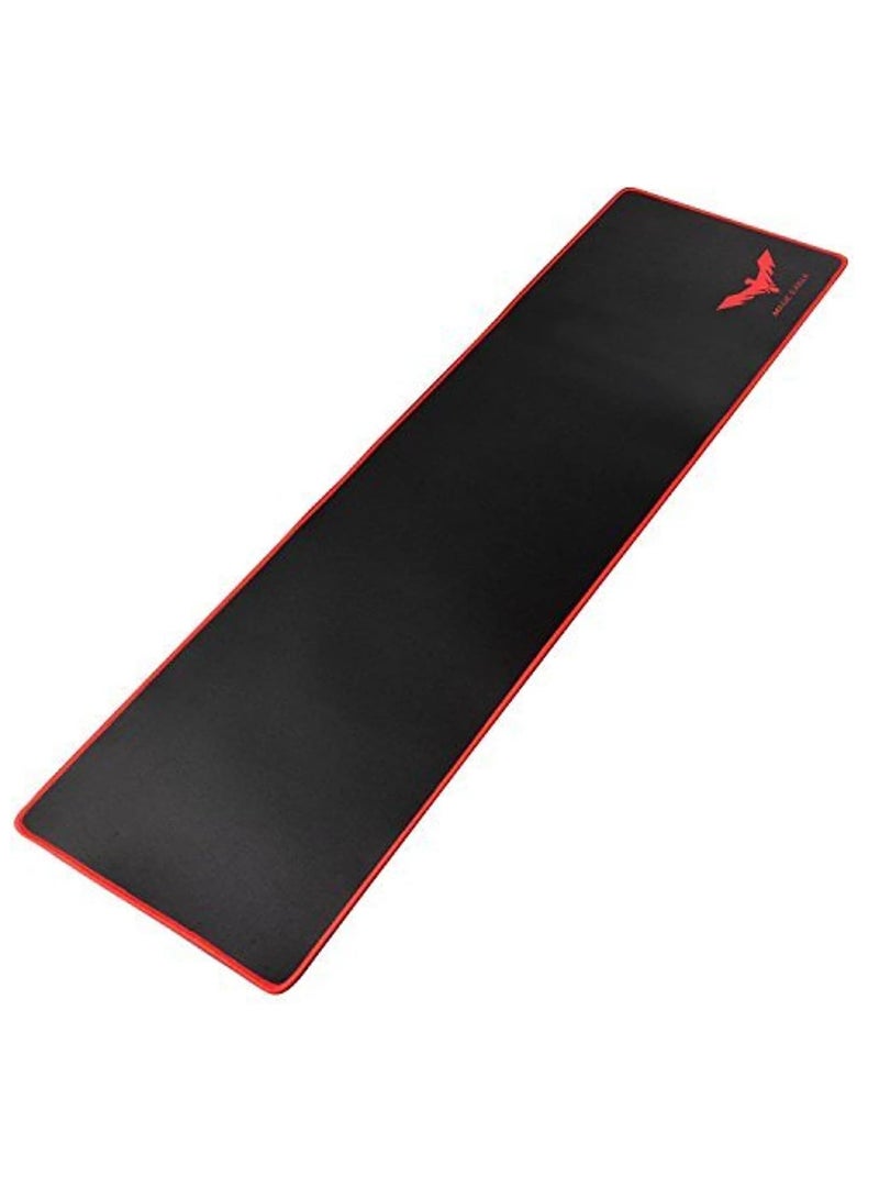havit Gaming Mousepad HV-MP830  Premium Materials With Anti Slip Rubber Base, 900 300 ” 3mm Black  - Image 1