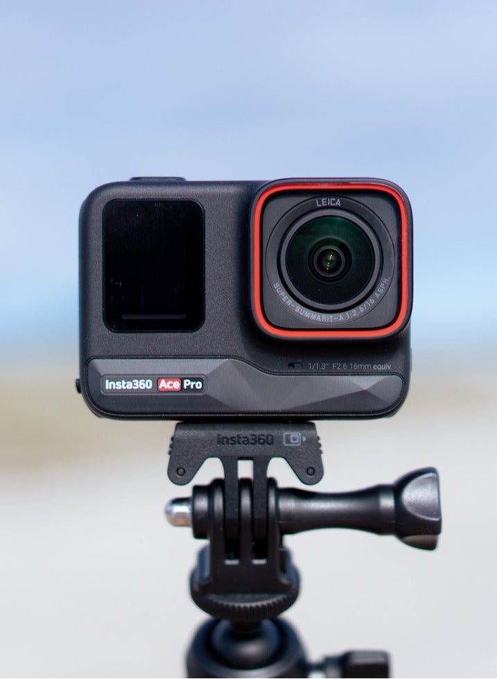 Insta360 Ace Pro Waterproof Action Camera Co-Engineered With Leica Flagship 1/1.3 Inch Sensor And AI Noise Reduction For Unbeatable Image Quality 4K 120Fps  2.4 Inch Flip Screen And Advanced AI Featu  - Image 2