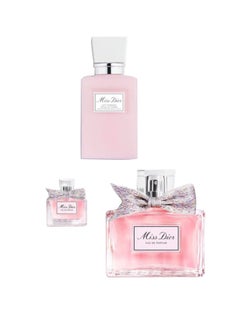 Miss Dior Eau De Parfum Set - Limited Edition 100,75,5ml