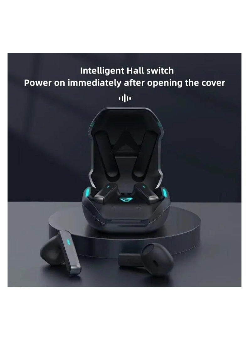 Lenovo TG132 True Wireless Bluetooth Game Earphones ENC Noise Reduction Games Senseless Delay Game Music Dual Mode Black  - Image 5