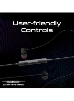 PROMATE Earphones With Lightning Connector, Ergonomic In-Ear Apple MFi Certified Earphones With Microphone, Noise Isolation, Call Function And In-Line Volume Control For iPhone 14/13 iPad Pro, Vibe-LT Black  - Image 5