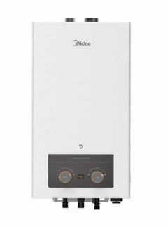Midea Gas Water Heater 10 Liter Tube JSD20-10DHSL White  - Image 1