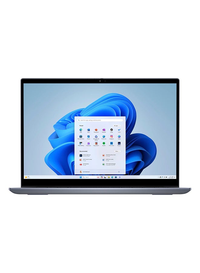 DELL - Inspiron 2-in-1 Touch Laptop With 14-Inch Display, AMD Ryzen 5-7530U Processor/8GB RAM/512GB SSD/AMD Radeon Graphics/Windows 11 Home English Lavender Blue - Image 1