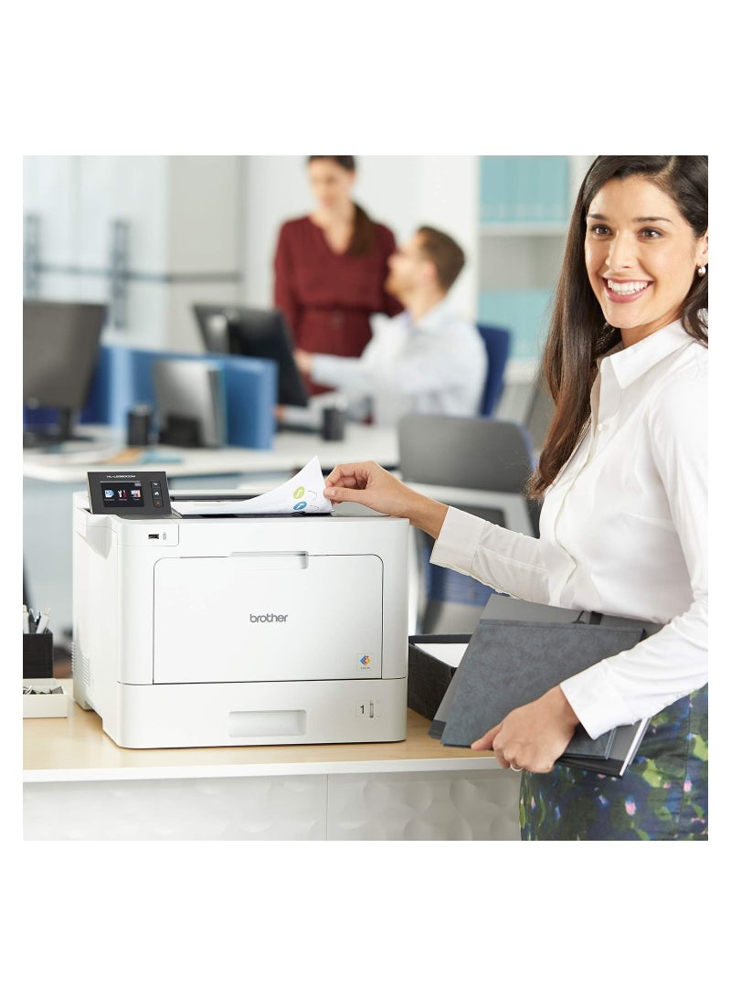 brother Printer HL-L8360CDW Wireless Color laser LCD A4 Printer Wired Network USB 31 Ppm White - Image 5