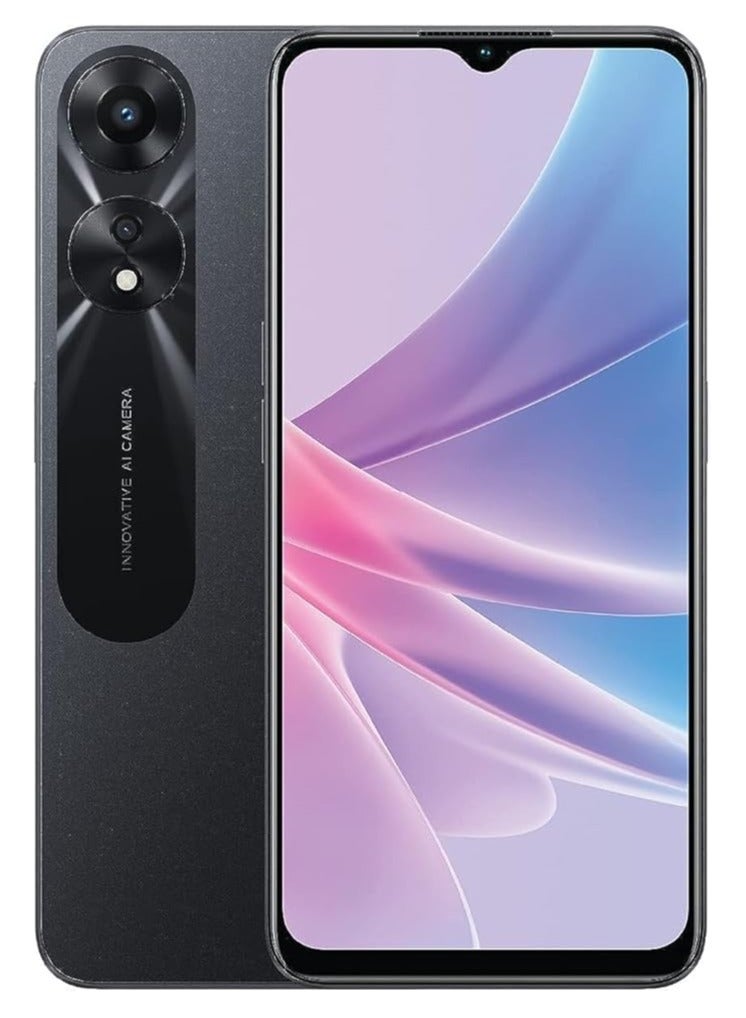 OPPO - Oppo A78 5G (Black, 8GB RAM, 256GB Storage) | 5000 mAh Battery with 33W SUPERVOOC Charger| 50MP AI Camera | 90Hz Refresh Rate - Image 1