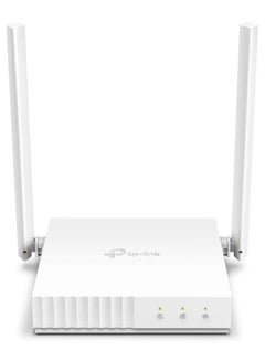 TP-LINK TL-WR844N 300 Mbps Multi-Mode Wi-Fi Router, 2.4 GHz, Wi-Fi 4, 4-in-1 Router, Access Point, Range Extender & WISP Modes, 2 Fixed Antennas, Parental Controls, Guest Network, QoS, IPv6 Support, 1× WAN & 4× LAN Ports, IGMP Proxy/Snooping, 10/100 Mbps Ethernet, Supports DDNS, Tether App Management White  - Image 1