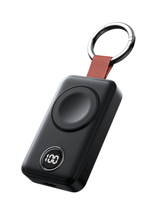 JOYROOM 2000 Mah Portable Magnetic Wireless Charger For Smartwatch – Usb‑C Input/Output, Auto‑Sense Snap‑On Charging, Digital Power Display, Keychain Design Multicolour - Image 1