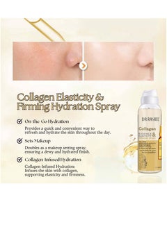 DR. RASHEL Collagen Skin Cleansing Set- Composed 6 Pcs (Cleansing Water, Essence Toner، Cleansing Mousse، Firming Spray, Primer Serum And Essence Mask) Removes Makeup - Enhances Skin Elasticity  - Anti-Wrinkle 1940grams  - Image 2