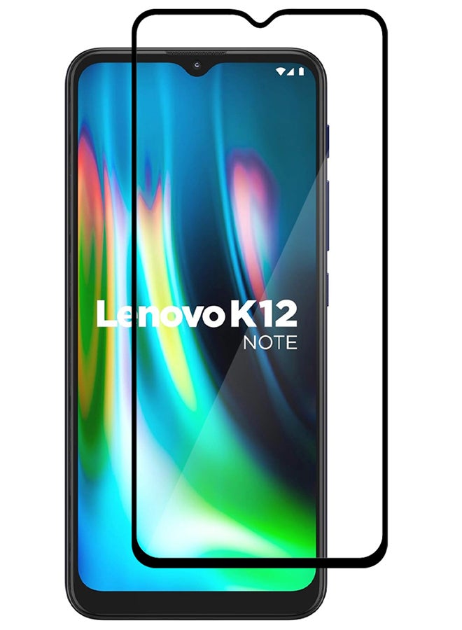 MARGOUN Lenovo K12 Note Dual SIM Screen Protector Tempered Glass with 9H Hardness Anti-Scratch Glass flim Premium HD Clarity Clear - Image 2