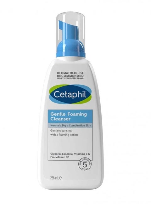 Gentle Foaming Cleanser For Normal Dry And Combination Skin 236ml