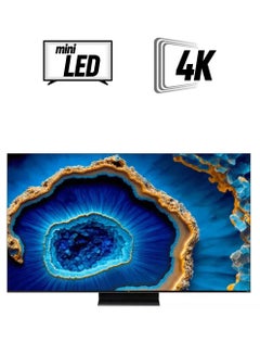 TCL 98-Inch Mini LED 4K Smart TV 98C755 Black Inox  - Image 1