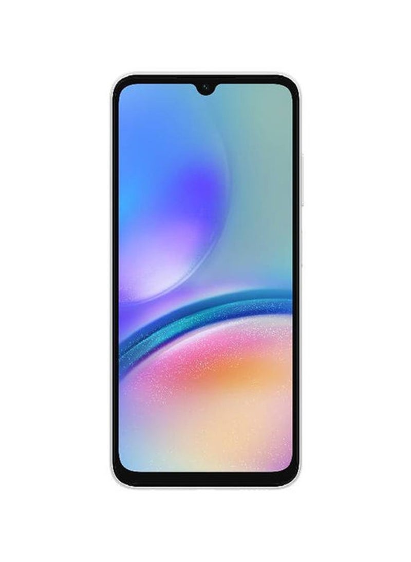 جالاكسي A05s ثنائي الشريحة، فضي، 4 جيجابايت رام، 128 جيجابايت، 4G LTE - إصدار الشرق الأوسط