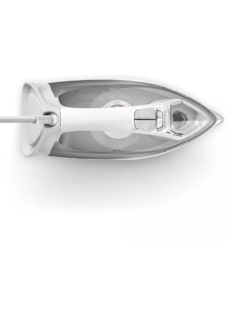 Philips - Steam Iron 5000 Series - 40 G/Min Continuous Steam, 160 G Steam Boost, SteamGlide Plus, Vertical Steaming For Hanging Fabrics 320 ml 2400 W DST5010/10 grey - Image 1