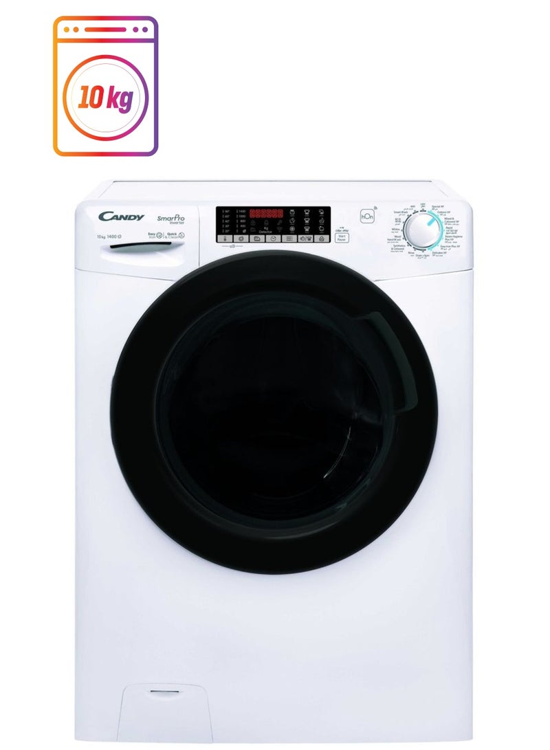 CANDY SmartPro Inverter Washer 10 kg CSO4106TWMB-19 White - Image 1