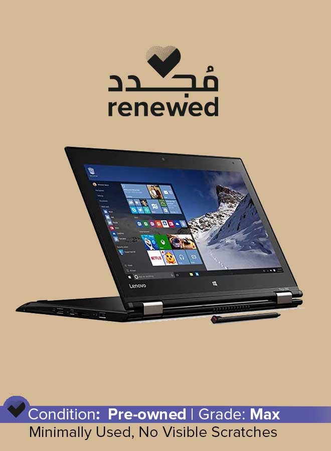 Lenovo - Renewed - Thinkpad 260 YOGA Touchscreen Laptop With 12.5-Inch Display, Intel Core i5 Processor, 6th GEN/8GB RAM/256GB SSD/520 integrated Hd Graphics English black - Image 1
