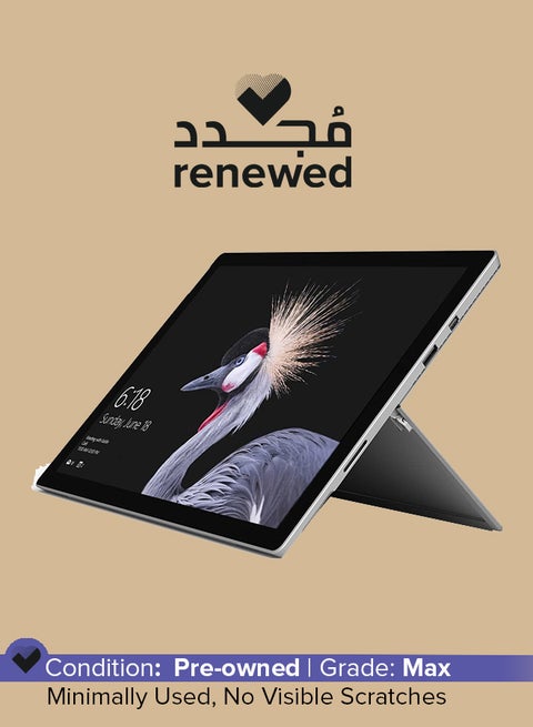 Renewed - Surface Pro 5 1796 (2017) Laptop With 12.3-inch Multi Touch Display,Intel Core i5 Processor/7th Gen/8GB RAM/256GB SSD/Intel HD Integrated Graphics 620 English Silver