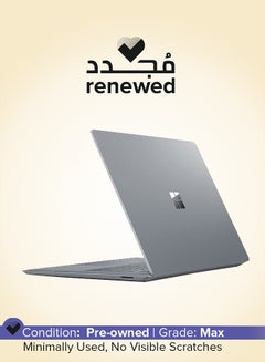 مايكروسوفت لابتوب سيرفس 1769 مجدد (2018) بشاشة مقاس 13.5 بوصة ومعالج إنتل كور i5/الجيل السابع وذاكرة وصول عشوائي رام سعة 8 جيجابايت ومحرك أقراص اس اس دي سعة 128 جيجابايت وبطاقة رسومات إنتل عالية الدقة اللغة الإنجليزية فضي  - Image 1