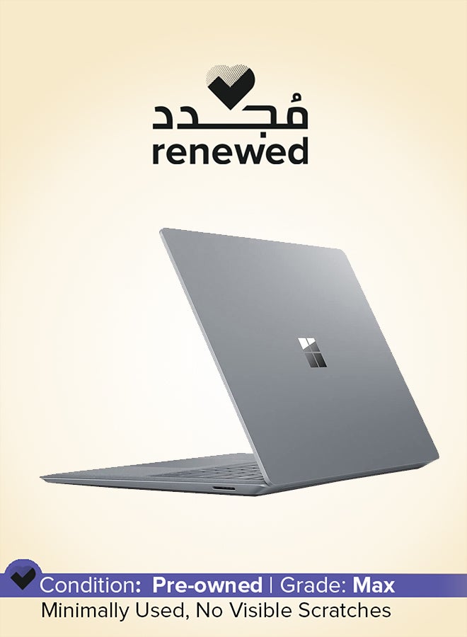 مايكروسوفت - لابتوب سيرفس 1769 مجدد (2018) بشاشة مقاس 13.5 بوصة ومعالج إنتل كور i5/الجيل السابع وذاكرة وصول عشوائي رام سعة 8 جيجابايت ومحرك أقراص اس اس دي سعة 128 جيجابايت وبطاقة رسومات إنتل عالية الدقة اللغة الإنجليزية فضي - Image 1