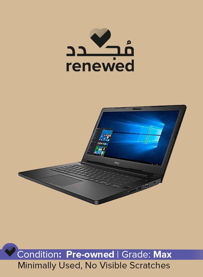 DELL Renewed - Latitude 5480 Laptop With 14-Inch Display,Intel Core i5 Processor/7th Gen/8GB RAM/256GB SSD/Intel HD Graphics 620 English/Arabic Black  - Image 1