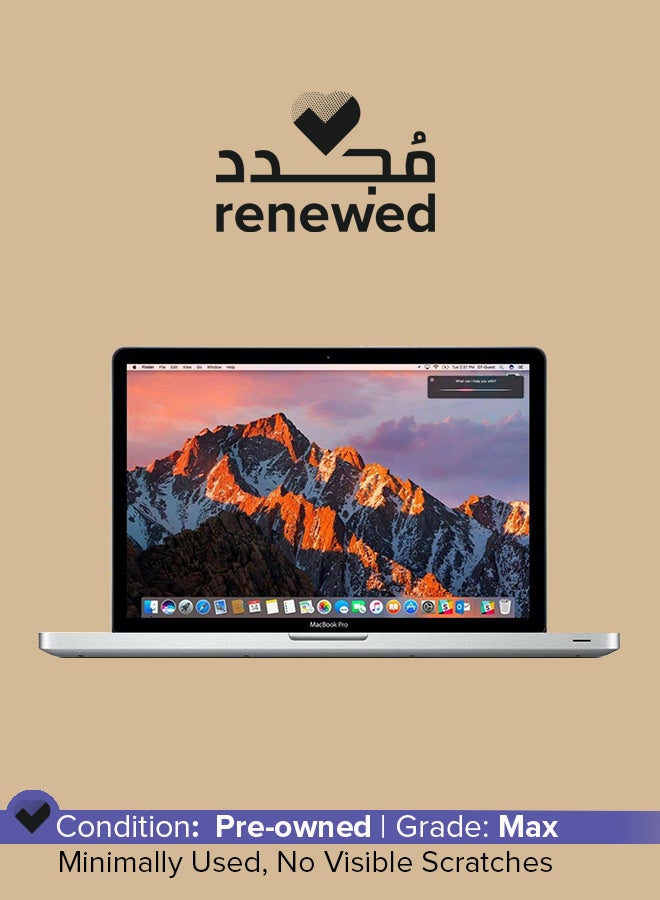 Apple Renewed - Macbook Pro A1278 (2011) Laptop With 13.3-Inch Display,Intel Core i7 Processor/2nd Gen/8GB RAM/512GB SSD/384MB HD Graphics English Silver  - Image 1