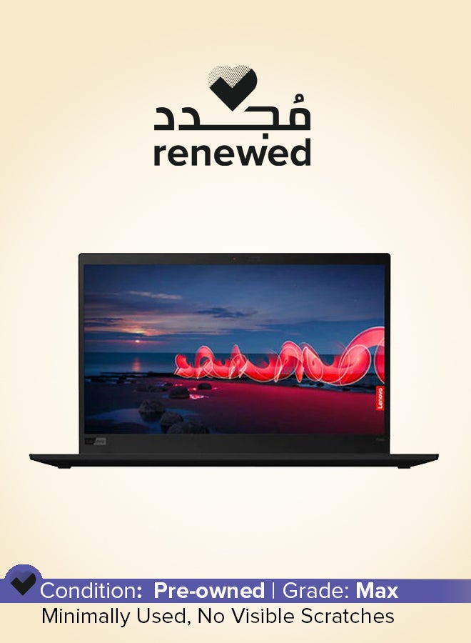 Lenovo Renewed - ThinkPad X1 Carbon Laptop With 14-Inch Display, Core i7 Processor/16GB RAM/1TB SSD/Intel UHD Graphics 620 English Black - Image 1