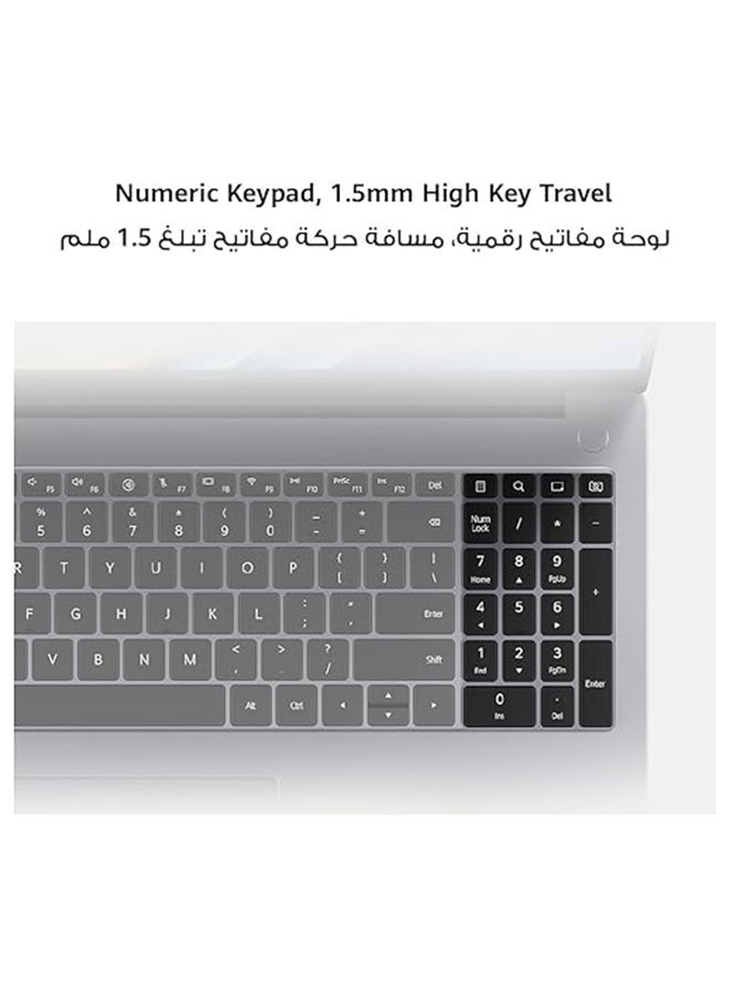 MateBook D16 Laptop With 16-Inch Display, Core i9-13900H Processor/16GB RAM/1TB SSD/Intel Iris Xe Graphics/Windows 11 Home English/Arabic Sliver
