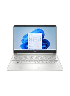 15-dy5131wm (Upgraded Version) Laptop With 15.6-Inch FHD Display, Core i3-1215U Processor/8GB RAM/256GB SSD/Intel UHD Graphics/Windows 11 English Natural Silver