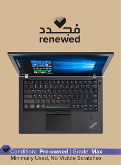 Renewed - Thinkpad X270 (2018) Laptop With 12.5-Inch Display,Intel Core i5 Processor/6th Gen/8GB RAM/256GB SSD/Intel UHD Graphics 620 English Black