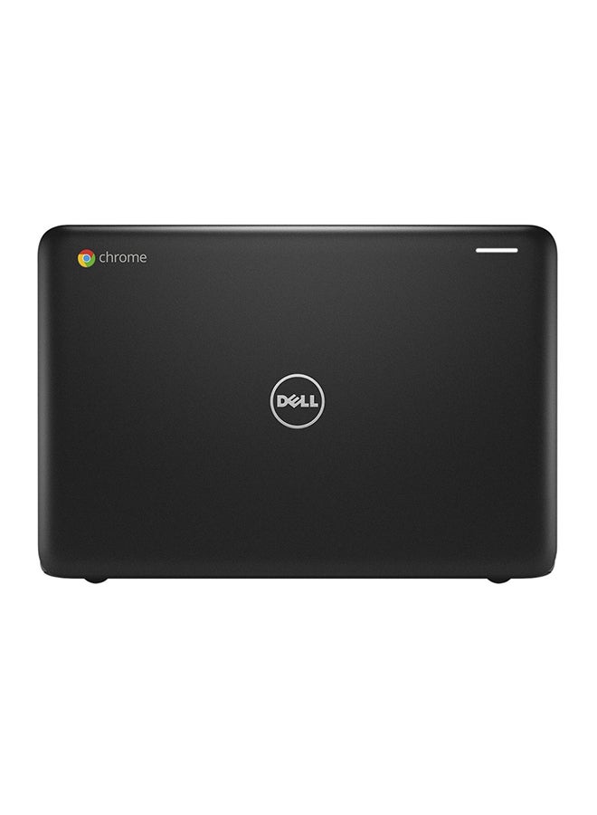 ديل تم تجديده - كمبيوتر محمول Chromebook 11 3180 بشاشة مقاس 11.6 بوصة ومعالج Celeron N3060 وذاكرة وصول عشوائي سعة 2 جيجابايت ومحرك أقراص فلاش eMMC سعة 16 جيجابايت وبطاقة رسومات Intel HD 400 إنجليزي أسود  - Image 2