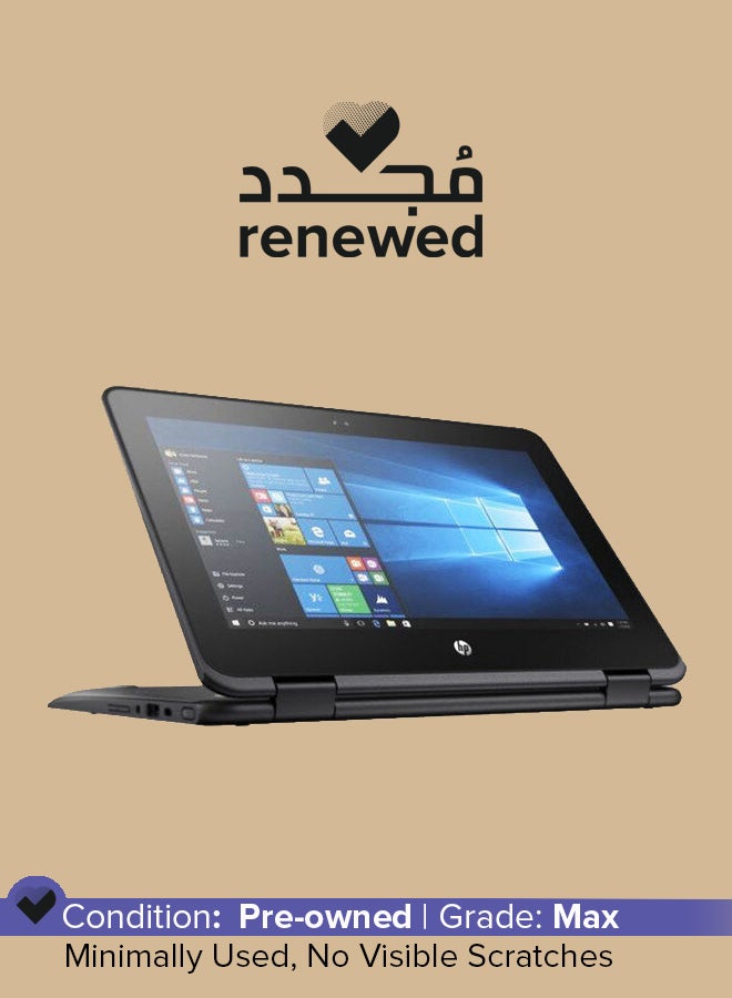 HP - Renewed - Chromebook x360 11 G1 EE touchscreen Laptop With 11.6-Inch Display, Celeron N3350 Processor/4GB RAM/32GB eMMC Flash/Intel HD Graphics 500/Chrome OS English Grey - Image 1